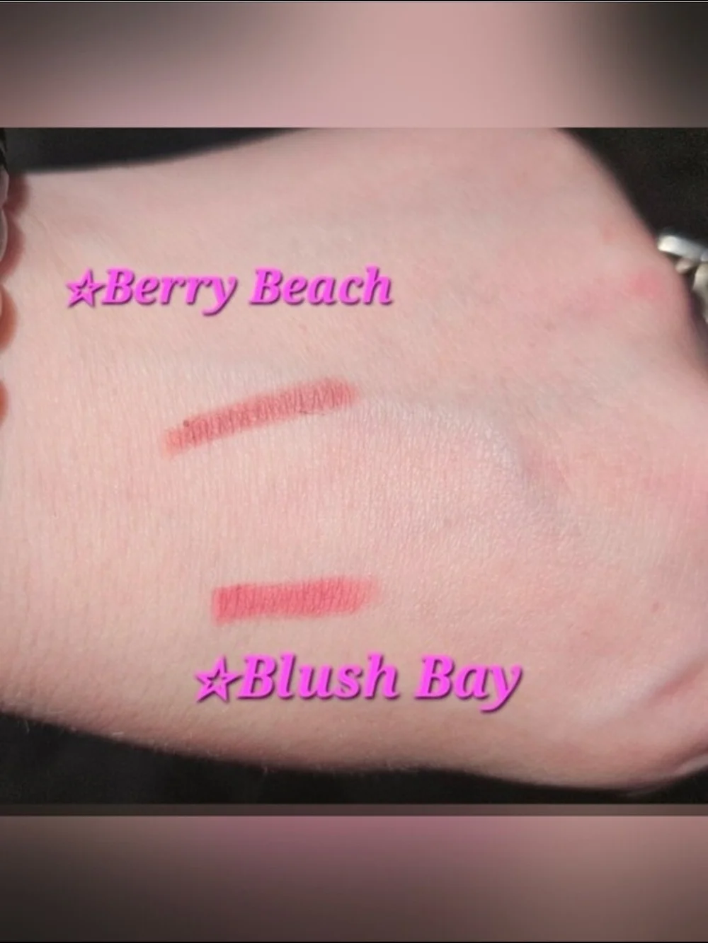Shaina B Miami Lipliner Duo -Berry Beach & Blush Bay BNIB